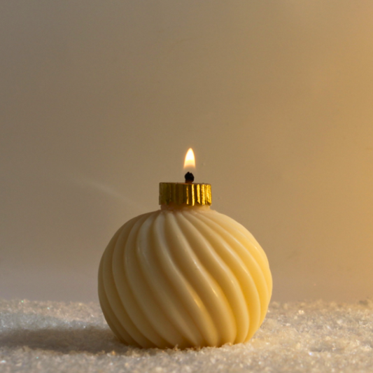 Μπάλα Κερί σε Φυσική Απόχρωση